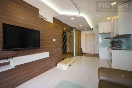 Phòng khách căn hộ RIVA PARK Bán căn hộ Riva Park 2PN, tầng 16, đầy đủ nội thất, view sông thông thoáng