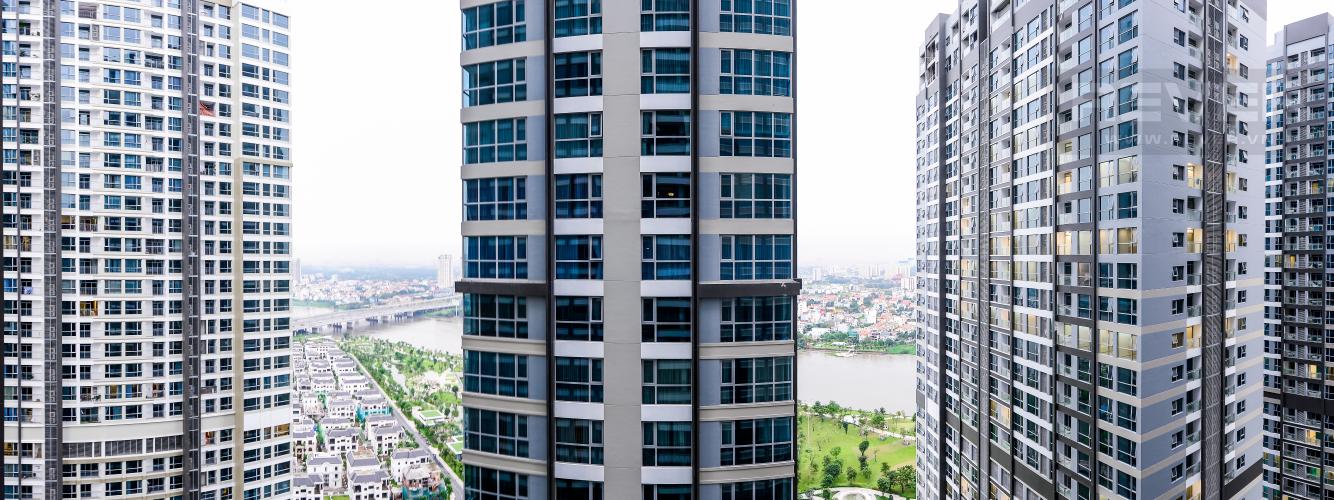 View Căn hộ Vinhomes Central Park tầng cao Park 6 rộng rãi, thoáng mát, view sông