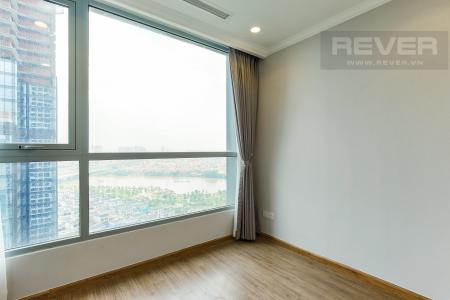 Phòng Ngủ 1 Căn hộ Vinhomes Central Park tầng cao Landmark 2 view đẹp về sông và Landmark 81