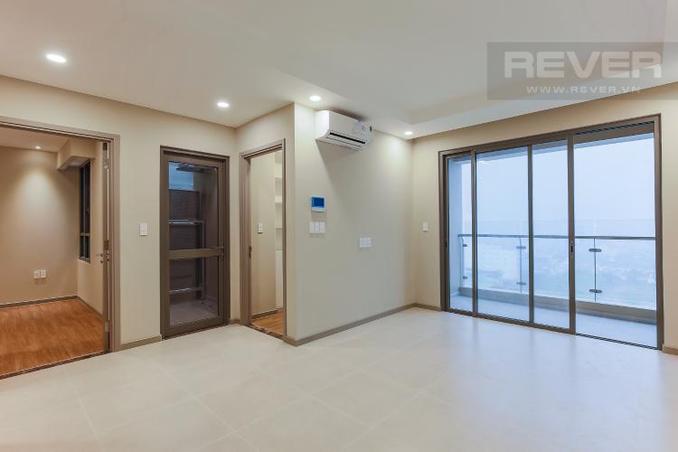 Phòng Khách Căn hộ The Gold View 2 phòng ngủ tầng trung tháp B nhà trống