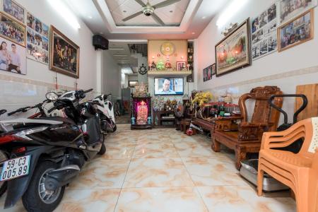 Bán nhà 4 tầng hẻm Đoàn Văn Bơ, Quận 4, DT đất 52m2, sổ hồng, nhà mới đẹp