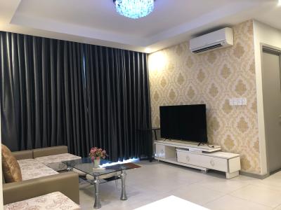 Phòng khách The Gold View, Quận 4 Căn hộ The Gold View view sông thoáng mát, nội thất sang trọng.