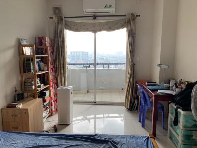 Phòng ngủ Phú Thạnh Apartment, Tân Phú Căn hộ Phú Thạnh Apartment tầng trung, ban công hướng Đông Nam.