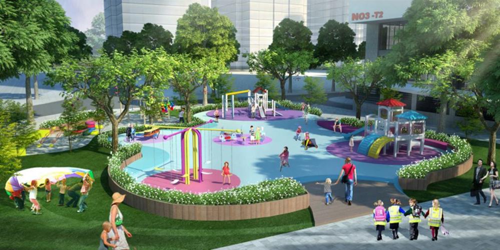 tiện ích căn hộ city gate 3 Căn hộ tầng 06 City Gate 3 bàn giao nội thất cơ bản