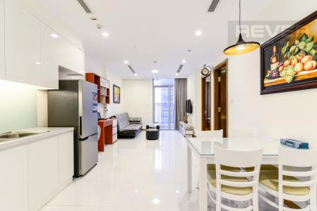Tổng Quan Căn hộ Vinhomes Central Park 1 phòng ngủ tầng cao L3 nội thất đầy đủ