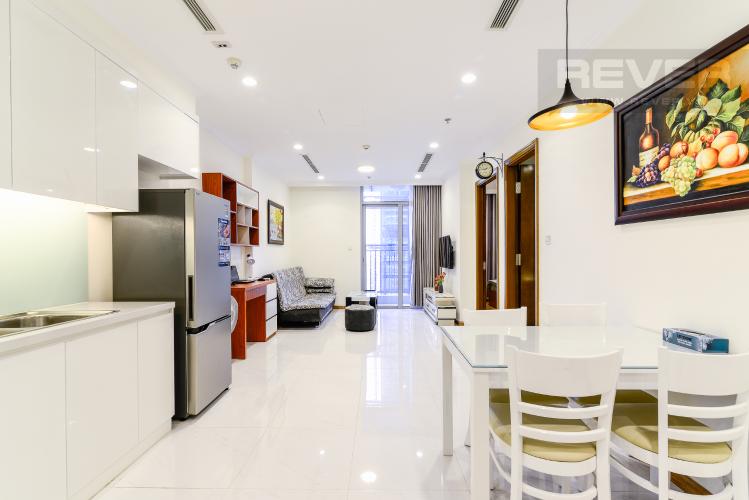 Tổng Quan Căn hộ Vinhomes Central Park 1 phòng ngủ tầng cao L3 nội thất đầy đủ