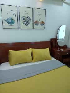 Phòng ngủ  căn hộ Sky Garden Căn hộ Sky Garden đầy đủ nội thất, view thành phố thoáng mát.