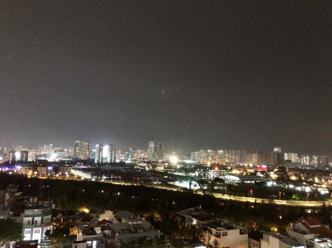 view nhìn ra phía ngoài căn hộ sài gòn mia Bán căn hộ Saigon Mia tầng thấp, diện tích 58m2, đầy đủ nội thất