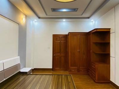 Phòng ngủ Nhà phố Q.Gò Vấp hướng Bắc bàn giao đầy đủ nội thất, có sổ hồng riêng.
