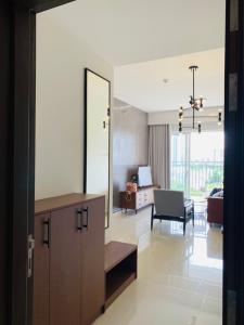 Phòng khách căn hộ SUNRISE RIVERSIDE Bán căn hộ Sunrise Riverside 3 phòng ngủ thuộc tầng thấp, diện tích 83.15m2