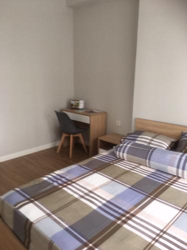 Phòng ngủ căn hộ MASTERI AN PHÚ Cho thuê căn hộ Masteri An Phú 1 phòng ngủ, tầng thấp, đầy đủ nội thất