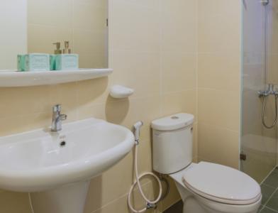 Phòng tắm căn hộ M-One Nam Sài Gòn Căn hộ M-One Nam Sài Gòn hướng Đông Bắc, view nội khu yên tĩnh.