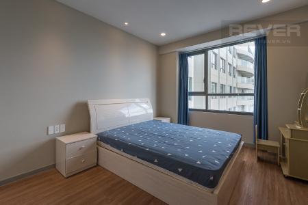 Phòng ngủ căn hộ THE GOLD VIEW Cho thuê căn hộ The Gold View 2PN, tầng cao, đầy đủ nội thất, ban công Đông Nam