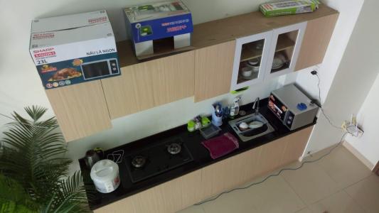 Phòng bếp căn hộ La Asstoria, Quận 2 Căn hộ La Astoria đầy đủ nội thất cao cấp, view thoáng mát yên tĩnh.