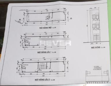 Bản vẽ nhà phố Cây Sung, Quận 8 Nhà phố quận 8 hẻm xe hơi, sổ hồng riêng, nội thất cơ bản.