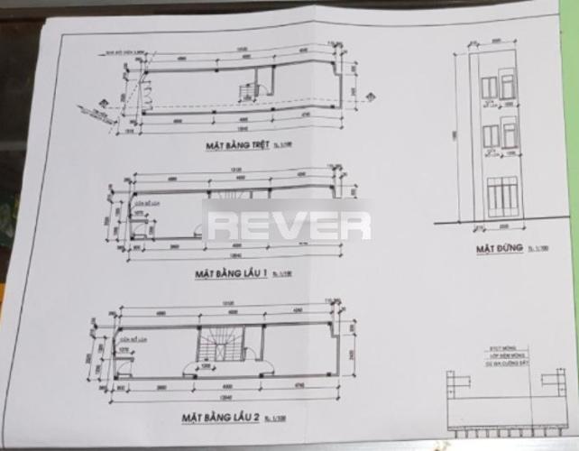 Bản vẽ nhà phố Cây Sung, Quận 8 Nhà phố quận 8 hẻm xe hơi, sổ hồng riêng, nội thất cơ bản.