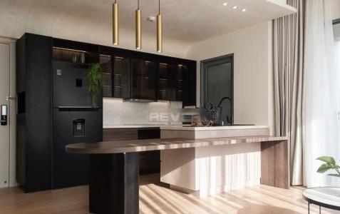 Phòng bếp căn hộ Đảo Kim Cương, Quận 2 Căn hộ Đảo Kim Cương đầy đủ tiện nghi, view thành phố tuyệt đẹp.