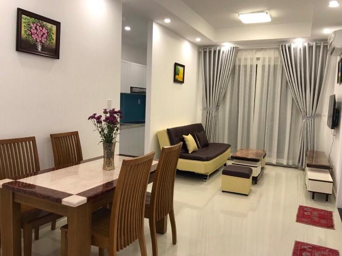 Phòng khách và phòng ăn FLORITA Q7 Bán căn hộ Florita 2 phòng ngủ, tầng 16, diện tích 58m2, đầy đủ nội thất