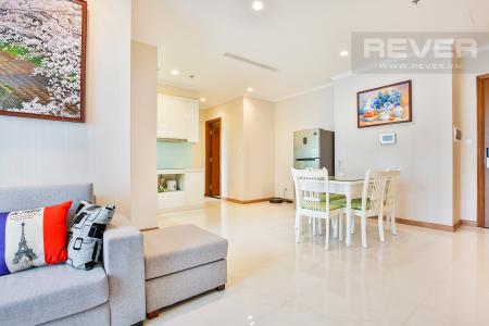 Không gian căn hộ Căn hộ Vinhomes Central Park tầng cao hướng Đông Bắc tháp Central 3