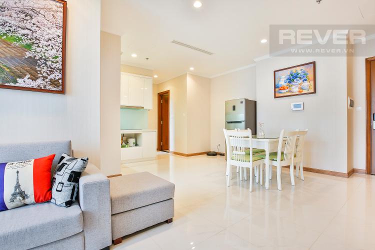 Không gian căn hộ Căn hộ Vinhomes Central Park tầng cao hướng Đông Bắc tháp Central 3