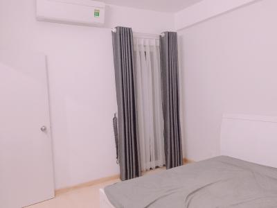 Phòng ngủ Carillon 5, Tân Phú Căn hộ Carillon 5 tầng cao, ban công hướng Tây Nam, thiết kế hiện đại.