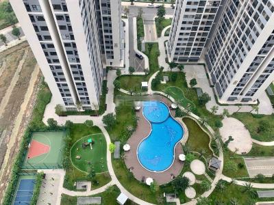 Toàn cảnh Vinhomes Grand Park Quận 9 Căn hộ Vinhomes Grand Park tầng cao, ban công hướng Tây Bắc.
