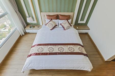 Phòng ngủ căn hộ Vinhomes Central Park Cho thuê căn hộ Vinhomes Central Park 3PN, tầng cao, diện tích 100m2, đầy đủ nội thất