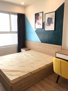 phòng ngủ chính căn hộ Sunrise Riverside Bán căn hộ Sunrise Riverside diện tích 69m2, sổ hồng đầy đủ