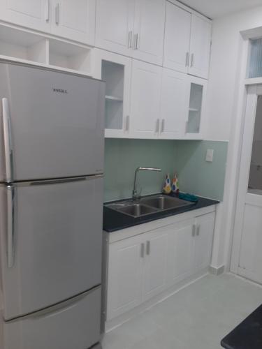 Nội thất căn hộ Sky Garden 3 Căn hộ Sky Garden 2 phòng ngủ thiết kế hiện đại, view thành phố.