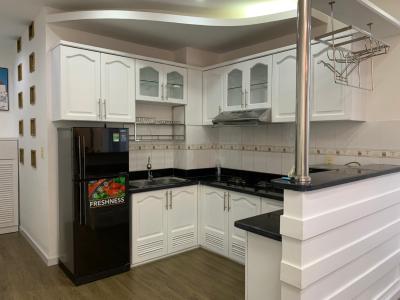 Phòng bếp Sky Garden, Quận 7 Căn hộ Sky Garden đầy đủ nội thất, view nhà phố thoáng mát.