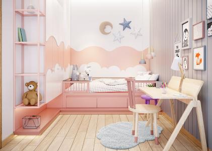 Nhà mẫu Picity High Park, Quận 12 Căn hộ tầng trung Picity High Park 2 phòng ngủ, view thoáng mát.