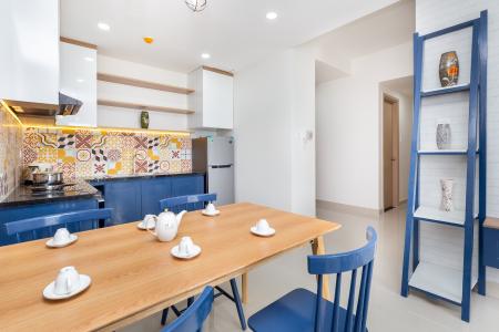 Không gian căn hộ The Sun Avenue Căn hộ The Sun Avenue tầng trung, view thành phố nhộn nhịp.