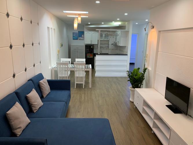 Phòng khách Sky Garden, Quận 7 Căn hộ Sky Garden đầy đủ nội thất, view nhà phố thoáng mát.