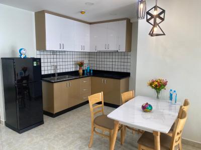 nhà bếp Cho thuê căn hộ Saigon South Residence tầng thấp, diện tích 75m2, ban công hướng Đông