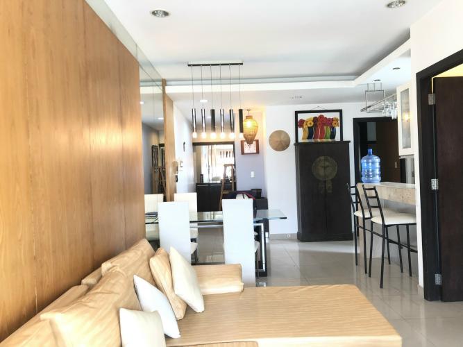 Phòng khách Sky Garden 3 Căn hộ Sky Graden 3 cửa chính hướng Bắc, nội thất đầy đủ tiện nghi.