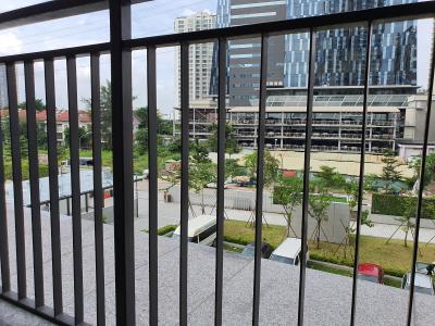 View Vinhomes Grand Park Quận 9 Căn hộ Vinhomes Grand Park tầng cao, hướng nội khu thoáng đãng.