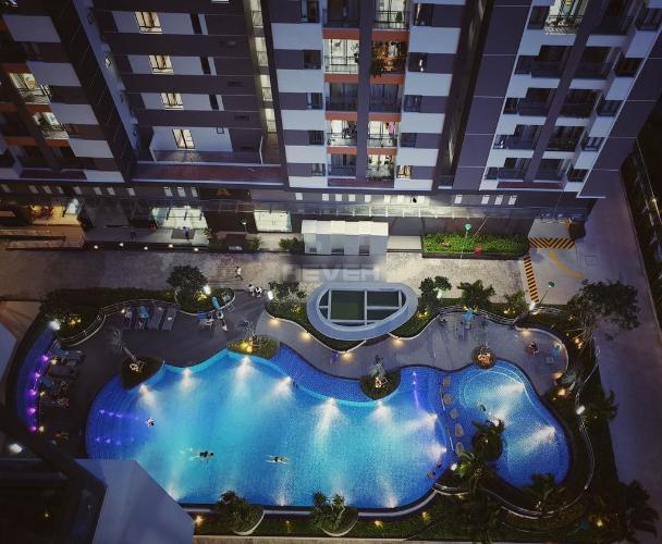 View nội khu Him Lam Phú An, Quận 9 Căn hộ Him Lam Phú An hướng Đông Nam, view nội khu hồ bơi.