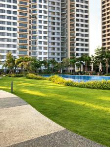 Tiện ích Palm Heights Quận 2 Căn hộ Palm Heights tầng cao, hướng Bắc, view nội khu thoáng mát.