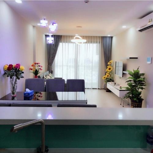 Nội thất căn hộ The Gold View Căn hộ tầng cao The Gold View 2 phòng ngủ, ban công hướng Tây Bắc.