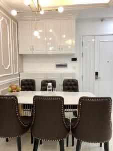 phòng bếp căn hộ sài gòn mia Bán căn hộ Saigon Mia tầng thấp, diện tích 58m2, đầy đủ nội thất