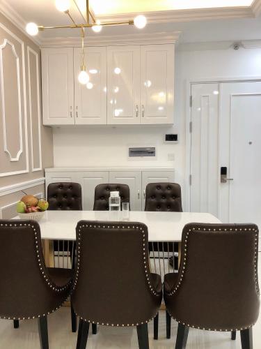 phòng bếp căn hộ sài gòn mia Bán căn hộ Saigon Mia tầng thấp, diện tích 58m2, đầy đủ nội thất