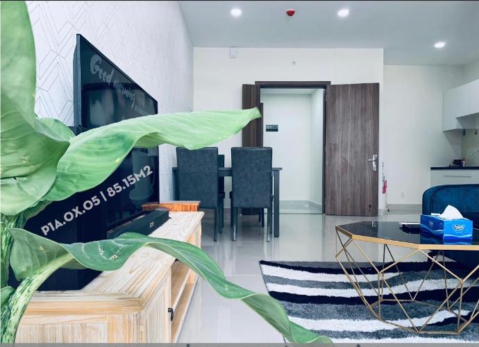 Phòng khách Topaz Elite  Căn hộ Topaz Elite đầy đủ nội thất, view thành phố.