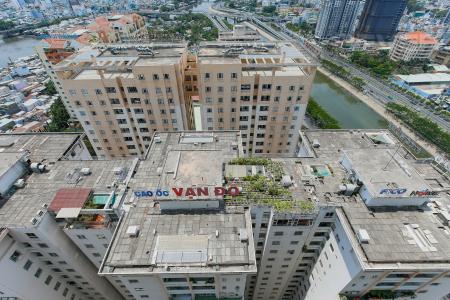 View Căn hộ The Gold View 2 phòng ngủ tầng cao A1 view sông