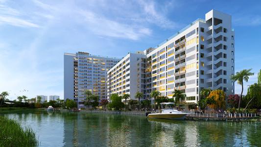 Căn hộ E-Home 5 The Bridgeview, Quận 7 Căn hộ E-Home 5 The Bridgeview hướng Đông Bắc, nội thất đầy đủ.