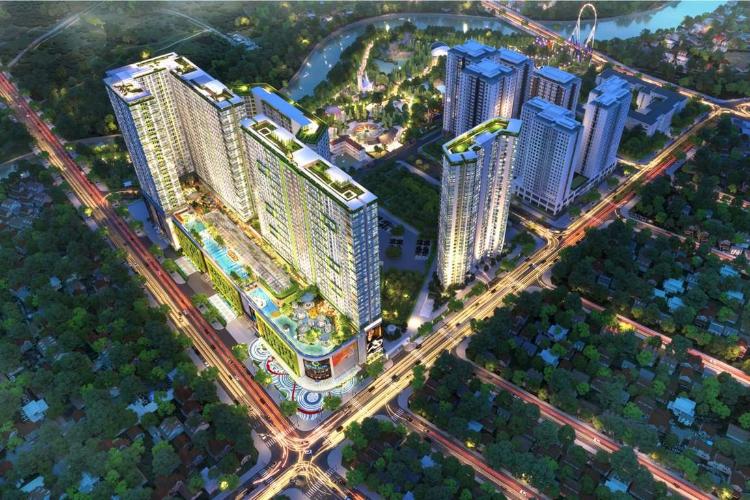 Topaz Elite, Quận 8 Căn hộ Topaz Elite tầng trung đón view công viên mát mẻ.