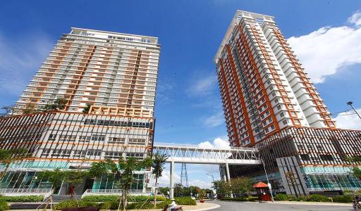 Dragon Hill 2, Nhà Bè Căn hộ Dragon Hill 2 tầng trung, đầy đủ nội thất, view thành phố.