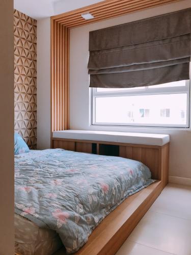 Phòng ngủ Lexington Residence Quận 2 Căn hộ Lexington Residence tầng trung, đón view nội khu mát mẻ.