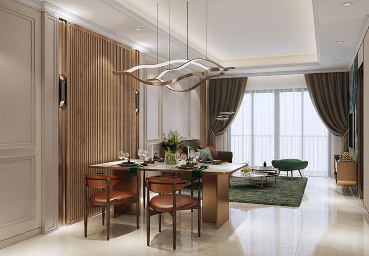 Nhà mẫu Opal Boulevard Căn hộ tầng trung Opal Boulevard nội thất cơ bản.