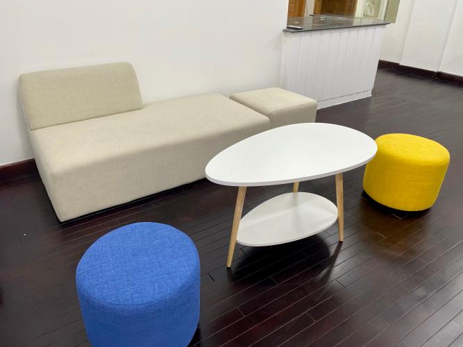 Phòng khách  chung cư Phạm Viết Chánh Căn góc chung cư Phạm Viết Chánh, nội thất cao cấp, 2 ban công.