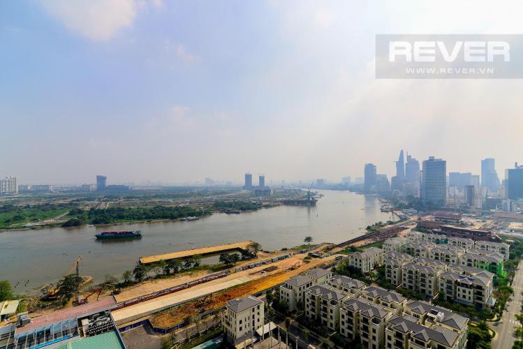 view căn hộ VINHOMES GOLDEN RIVER Bán căn hộ Vinhomes Golden River 3PN, đầy đủ nội thất, view sông và Bitexco